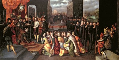 阿尔巴公爵的暴政的寓言 作者 Gerrit Pietersz.